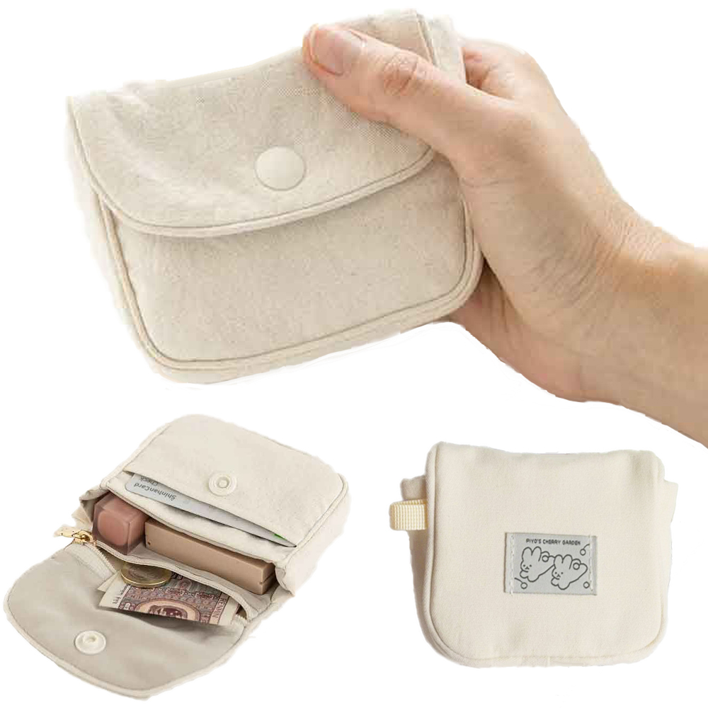 Tech Accessories Kit - Mini porta-moedas e cartão de lona