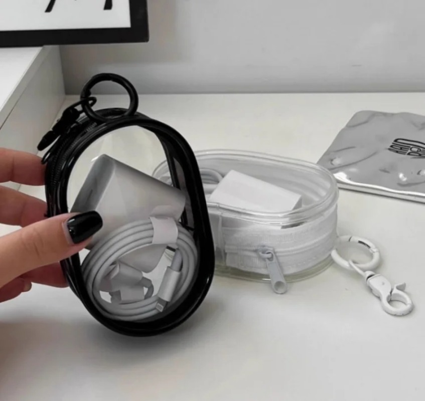 Tech Accessories For Christmas - 5 sacos organizadores de cabo com