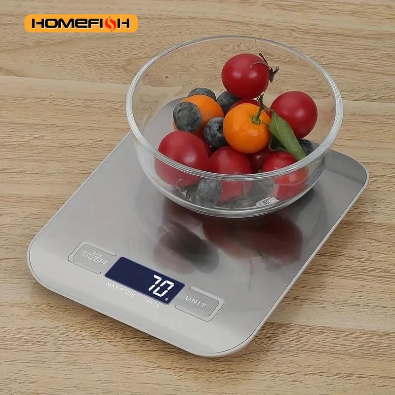 High Tech Kitchen Accessories - Balança eletrônica de cozimento de pastelaria