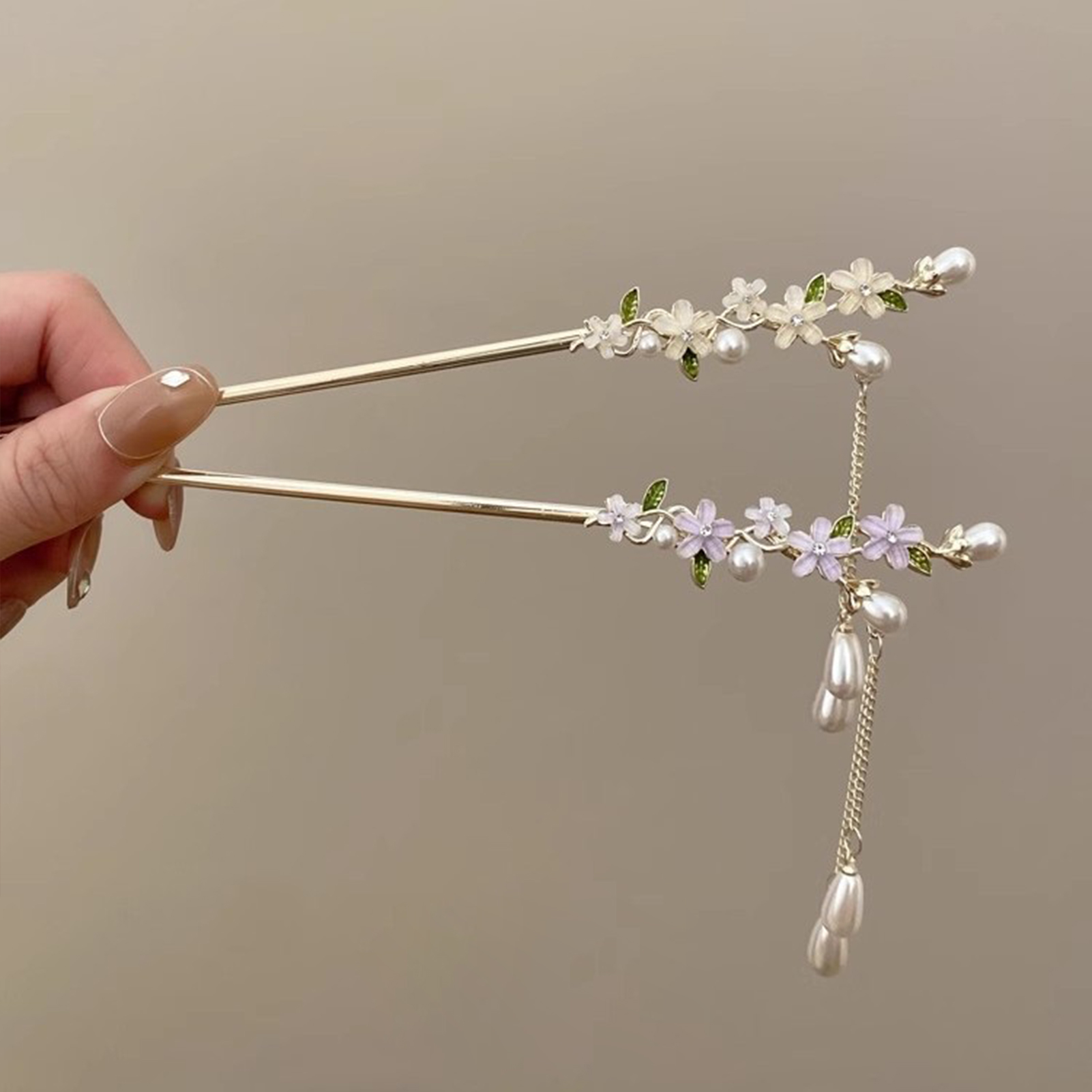Tech Accessories Women - Pauzinho de Cabelo com Fixação Segura,