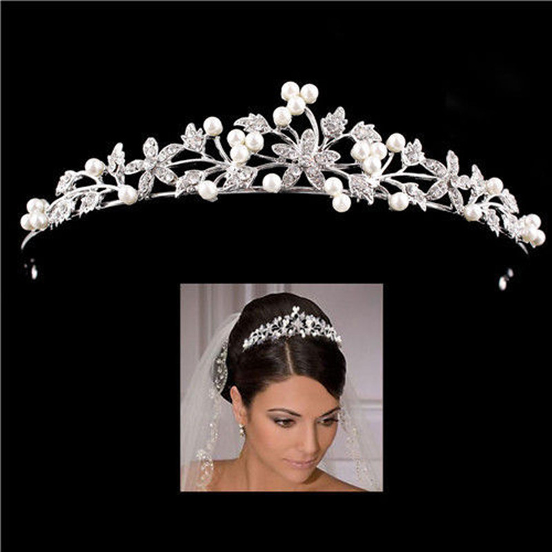 Tiara de cristal para casament - Tech Accessories Women avaliação e preço